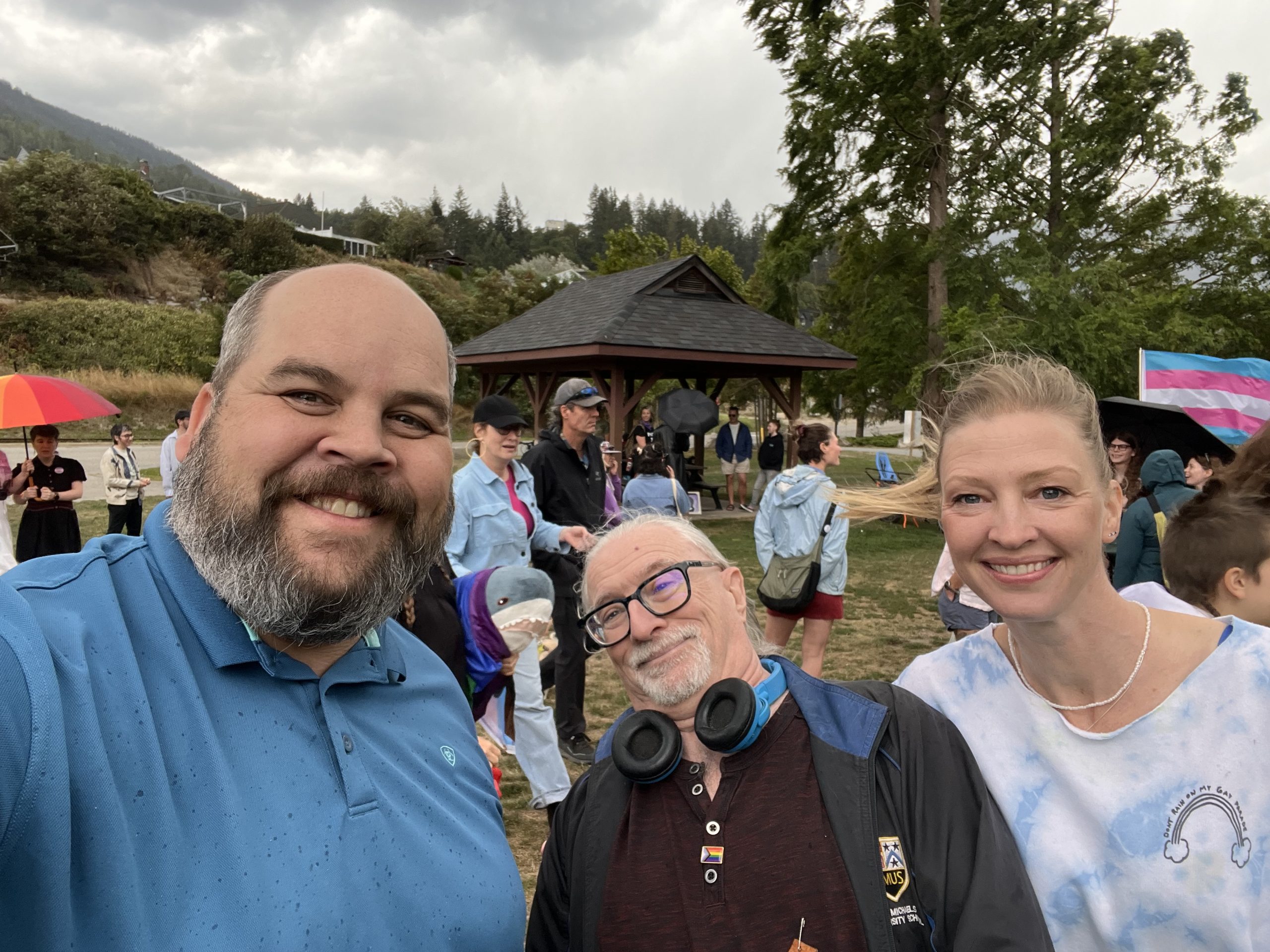 Trans Pride March at Lakeside